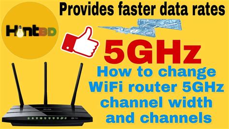 how to change router 5ghz